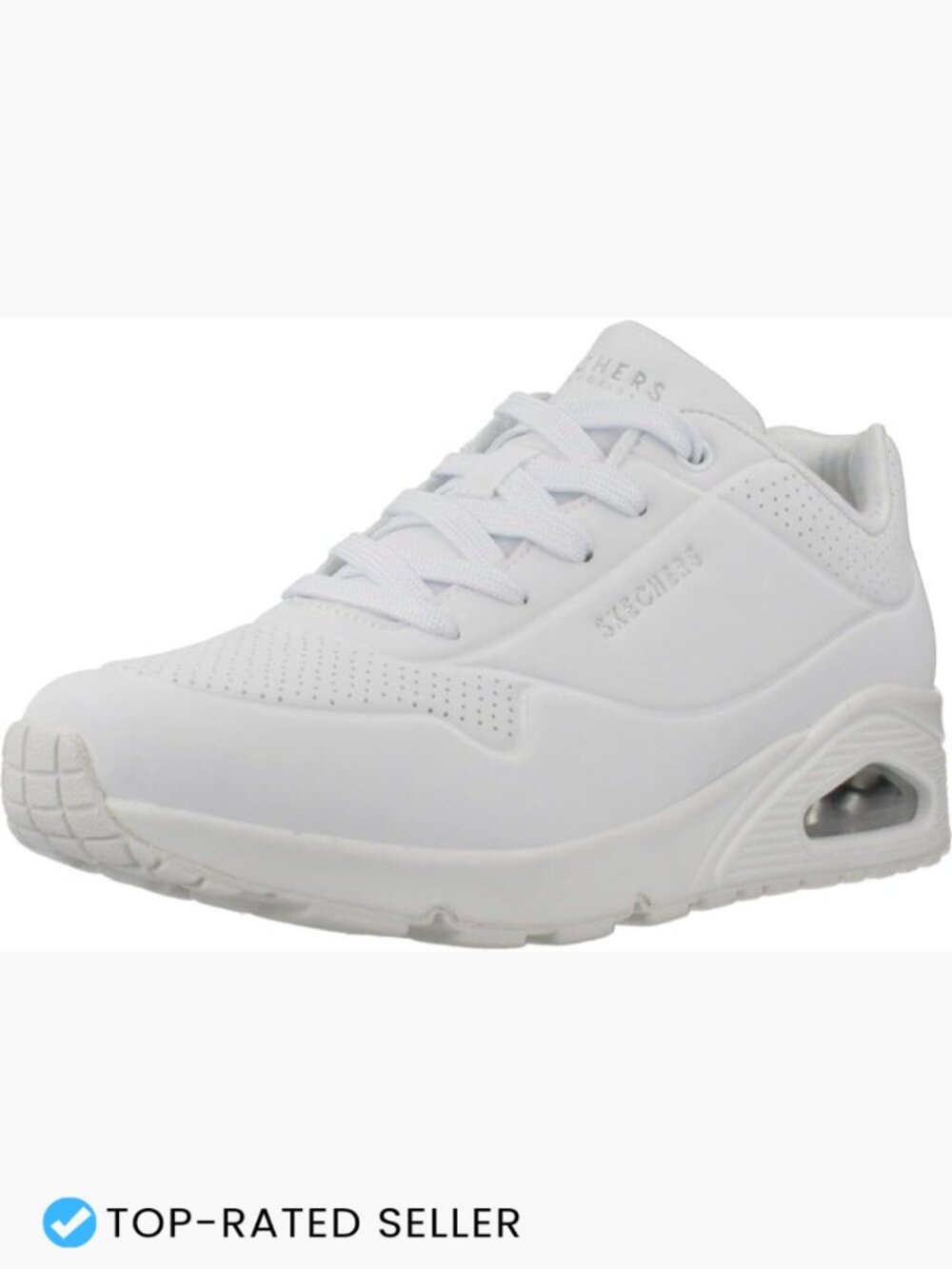 Women's Air-Cushioned Memory Foam Lace-Up Fashion Sneaker Casual Athletic Low